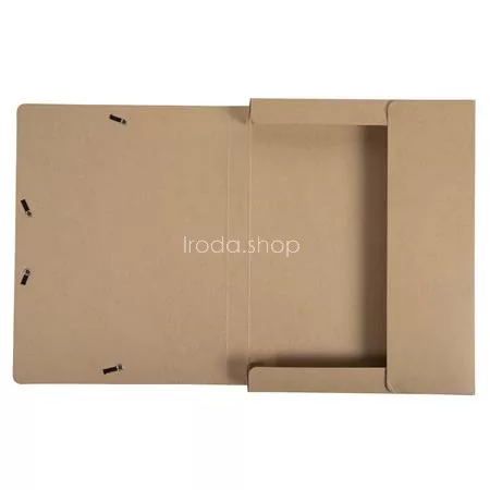 Gumis mappa, karton, A4, 25 mm, EXACOMPTA "Eterneco", vegyes minta