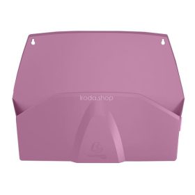   Fali rendszerező, 1 rekeszes, fekvő, 38,2x28,9x7,2 cm, EXACOMPTA "Autentik", rózsaszín