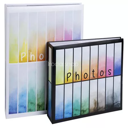 Fotóalbum, 22,5x22 cm, 50 lap, EXACOMPTA "Rainbow"