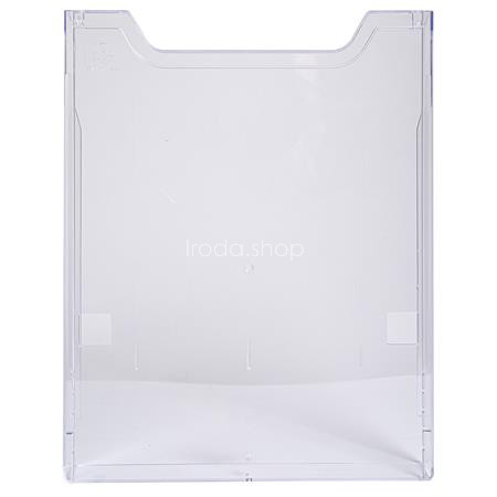 Katalógustartó elem, A4, álló, EXACOMPTA "Office", áttetsző, dupla