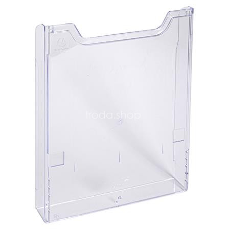 Katalógustartó elem, A4, álló, EXACOMPTA "Office", áttetsző, dupla