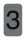 Információs tábla, öntapadó, 2,5x4,4 cm, alumíniumhatású, EXACOMPTA, 3-as