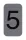 Információs tábla, öntapadó, 2,5x4,4 cm, alumíniumhatású, EXACOMPTA, 5-ös