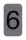 Információs tábla, öntapadó, 2,5x4,4 cm, alumíniumhatású, EXACOMPTA, 6-os