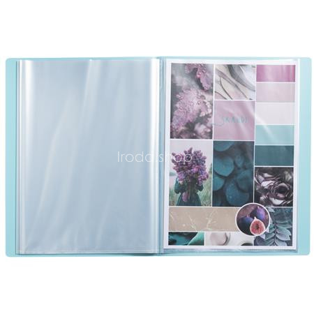 Bemutatómappa, 20 zsebes, A4, EXACOMPTA "Skandi", vegyes színek