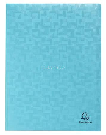 Bemutatómappa, 30 zsebes, A4, EXACOMPTA "Pop'Nco", vegyes színek