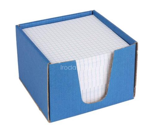 Kockatömb, 100x100x75 mm, adagolóval, FŰZFŐI, kockás