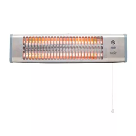   HOME FK20 kvarccsöves fűtőtest, 1200 W, 2 fokozat, fémház, falra szerelhető kivitel