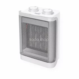   HOME FK50 kerámia fűtőtest, max. 1500 W, 2 fokozat, termosztát, 3 üzemmód, PTC fűtőelem