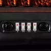 Home FKK 04 szabadon álló elektromos kandalló, panoráma, 925W/1850W, fekete