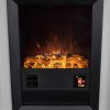 Home FKK 18 szabadon álló elektromos kandalló, 1000W/2000W, fehér