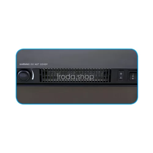 HOME FKK25G szabadon álló elektromos látványkandalló, max. 2000 W, LED lángeffekt, 2 fokozat, mechanikus vezérlés, arany díszítés