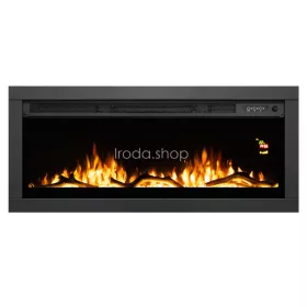   HOME FKKI08 beépíthető/fali elektromos látványkandalló, max. 2000 W, fényeffekt, 2 fokozat, heti időzítés, távirányító
