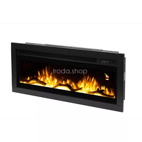 HOME FKKI08 beépíthető/fali elektromos látványkandalló, max. 2000 W, fényeffekt, 2 fokozat, heti időzítés, távirányító