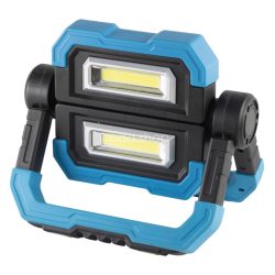   Home FLB 10C újratölthető COB LED fényvető, 2 x 5 W, 500 lm - 4 óra, 1000 lm - 2 óra, 5000 mAh