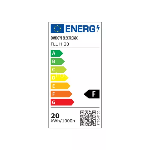 Home FLL H 20 hordozható LED fényvető, 20 W, 1600 lm, összecsukható, állítható dőlésszög