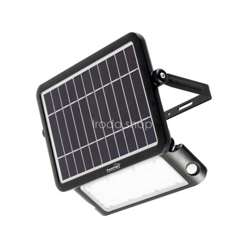 Home FLP 1000 SOLAR, szolárpaneles LED reflektor, PIR mozgásérzékelő, 1000 lm, 6000 K, 7200 mAh