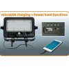 Home FLP 1100 SOLAR, szolárpaneles LED reflektor, PIR mozgásérzékelő, 1100 lm, 6000 K, 7200 mAh
