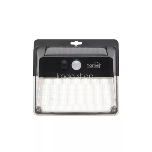 Home FLP22SOLAR napelemes LED reflektor, 250 lumen, mozgásérzékelő, 3 világítási mód, IP65