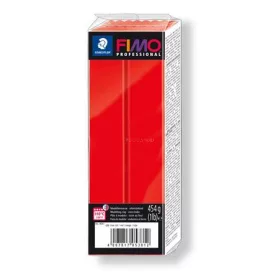   Gyurma, 454 g, égethető, FIMO "Professional", piros