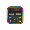 SAL FMBT 18RGB autós kihangosító és töltő, 5 in 1, FM modulátor, dupla USB gyorstöltő, feszültségmérő, basszus-kiemelés gomb