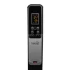 Home FMC 1500 álló elektromos Mica konvektor, 1000W/1500W, távirányító, fekete