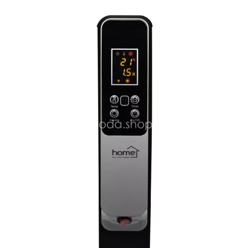 Home FMC 1500 álló elektromos Mica konvektor, 1000W/1500W, távirányító, fekete