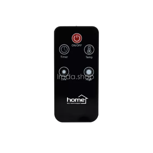 Home FMC 1500 álló elektromos Mica konvektor, 1000W/1500W, távirányító, fekete