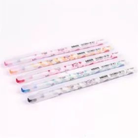   Golyóstoll, 0,3 mm, kupakos, FLEXOFFICE "Biboni", kék