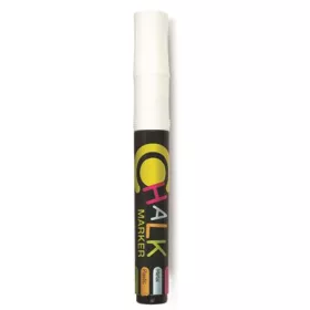   Krétamarker, 2,5 mm, 1 db/bliszter, FLEXOFFICE "Chalkmarker", fehér