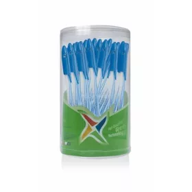   Golyóstoll, 0,3 mm, kupakos, FLEXOFFICE "Candee", kék