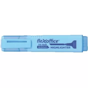 Szövegkiemelő, 1-4 mm, FLEXOFFICE "HL05", kék