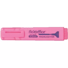  Szövegkiemelő, 1-4 mm, FLEXOFFICE "HL05", rózsaszín