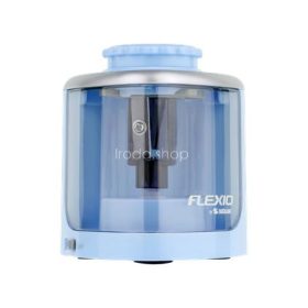   Hegyező, elemes, asztali, FLEXOFFICE "Flexio", kék