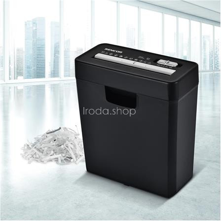 Iratmegsemmisítő, csík, 6 lap, SENCOR "SSK 161"