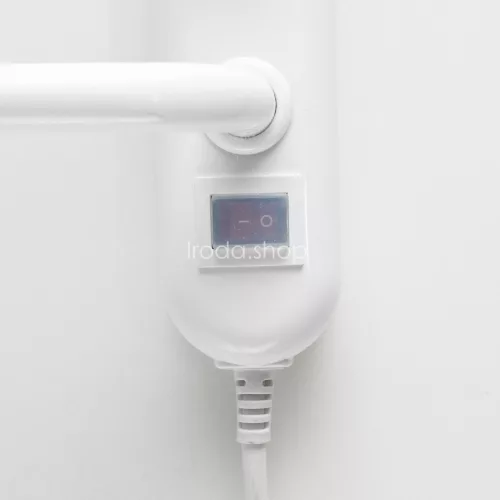 Home FTW 4 fali fűtött elektromos törölközőszárító, 90W, IPX1 védelem, fehér