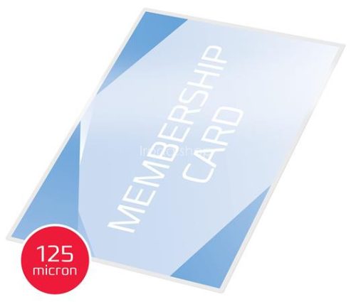 Meleglamináló fólia, 125 mikron, 67x99mm, GBC