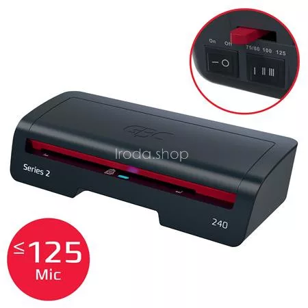 Laminálógép, A4, 75-125 mikron, GBC "240 Home Office"