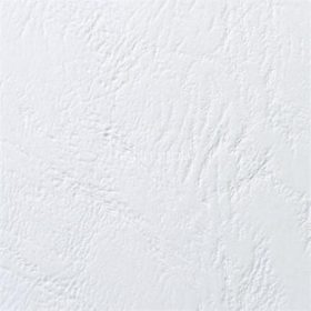   Hátlap, A4, 250 g, bőr mintázat, GBC "LeatherGrain", fehér