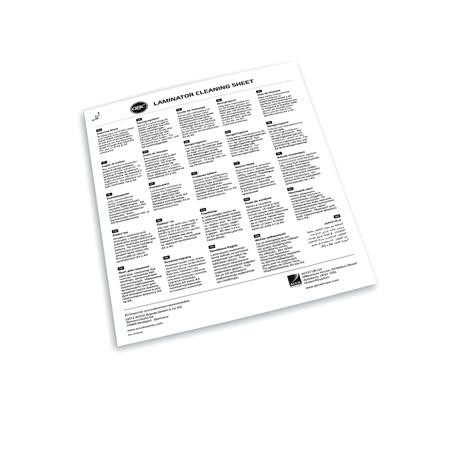 Laminálógép tisztítókarton, A4, GBC