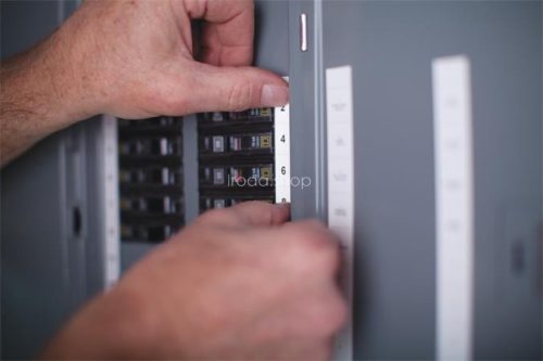 Feliratozógép szalag, vinil, 12 mm x 5,5 m, DYMO "Rhino", fehér-fekete