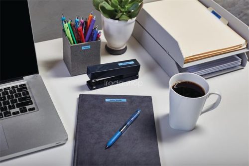 Feliratozógép szalag, 12 mm x 7 m, DYMO "D1", kék-fekete