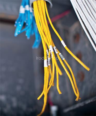 Feliratozógép szalag, flexibilis ID, 12 mm x 3,5 m, DYMO "Rhino", fehér-fekete