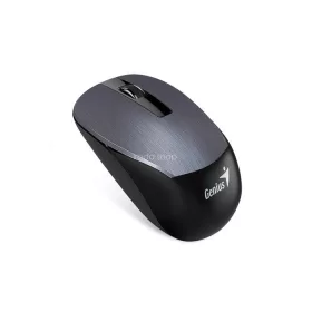   Egér, vezeték nélküli, optikai, normál méret, GENIUS "NX-7015" acél szürke