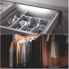 HOME GLS7 nyitásérzékelős bútorlámpa, 7db hidegfehér SMD LED, automatikus kapcsolás, közelítés érzékelő, elemes tápellátás