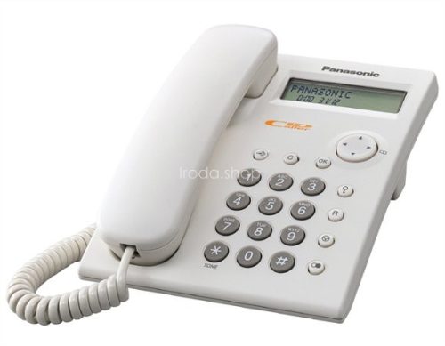 Telefon, vezetékes, hívófél azonosító, PANASONIC "KX-TSC11HGW"