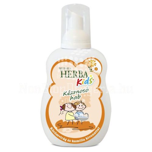 Herba Kids kézmosó hab (kamilla és körömvirág)narancs 250ml