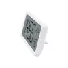 HOME HC18 páratartalom és hőmérséklet mérő ébresztőóra, prémium LCD kijelzővel, bútorra, falra helyezhető