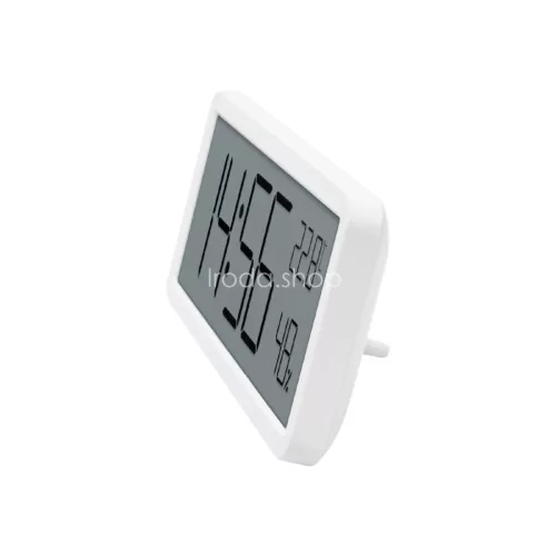 HOME HC18 páratartalom és hőmérséklet mérő ébresztőóra, prémium LCD kijelzővel, bútorra, falra helyezhető