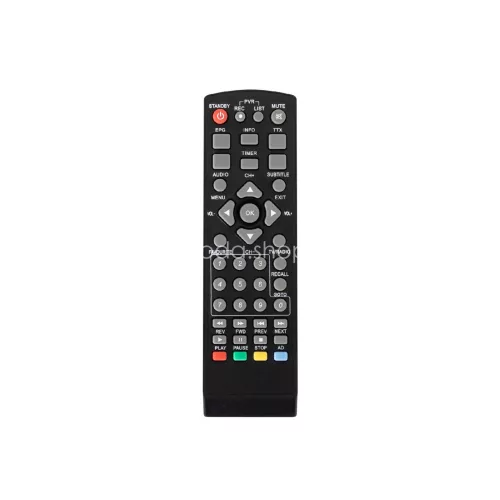 Home HD2T2 DVB-T/T2 vevőkészülék, többnyelvű menü, EPG, multimédia fájlok, FullHD, HDMI, SCART, tartozék adapter